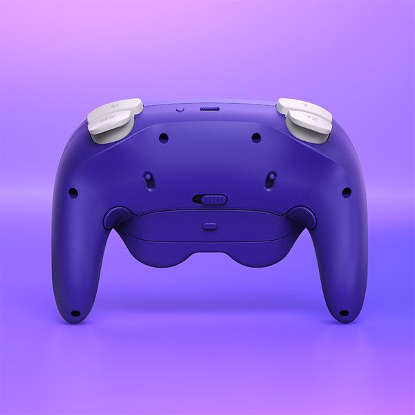 NYXI Warrior Switch 1 &amp; 2 Controller - tr&aring;dl&ouml;s spelkontroll, violet