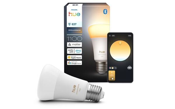 PHILIPS HUE E27 -LAMPPU 1 KPL WHITE AMBIANCE