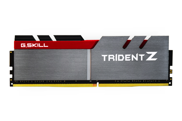 G.SKILL Trident Z 128GB (8 x 16GB) DDR4 3200 MHz, CL16 Memory, Grey/Red (XMP)