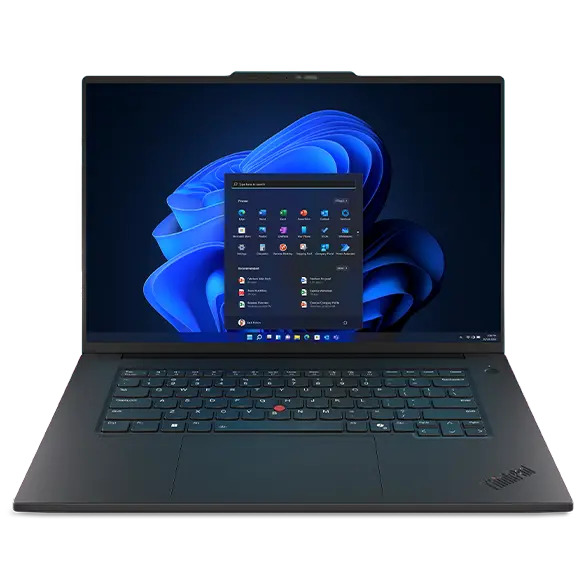 LENOVO ThinkPad P1 Gen 8 16" Ultra 7 255H, 64 GB, 1 TB, RTX PRO 2000, Win 11 Pro - b&auml;rbar dator, svart