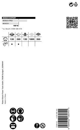 BOSCH hole saw ToughMaterial 32mm - 2608900422 EXPERT RANGE