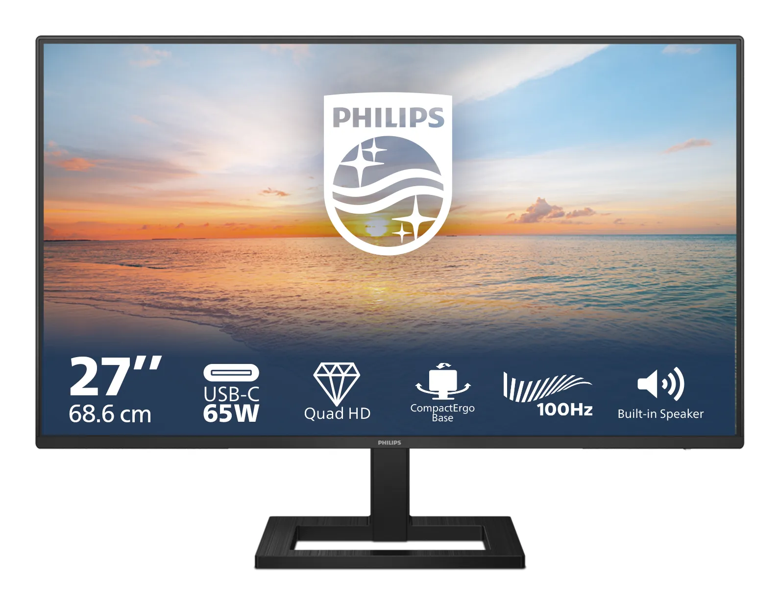Philips 27E1N1600AE 27" QHD, USB-C, IPS - monitor