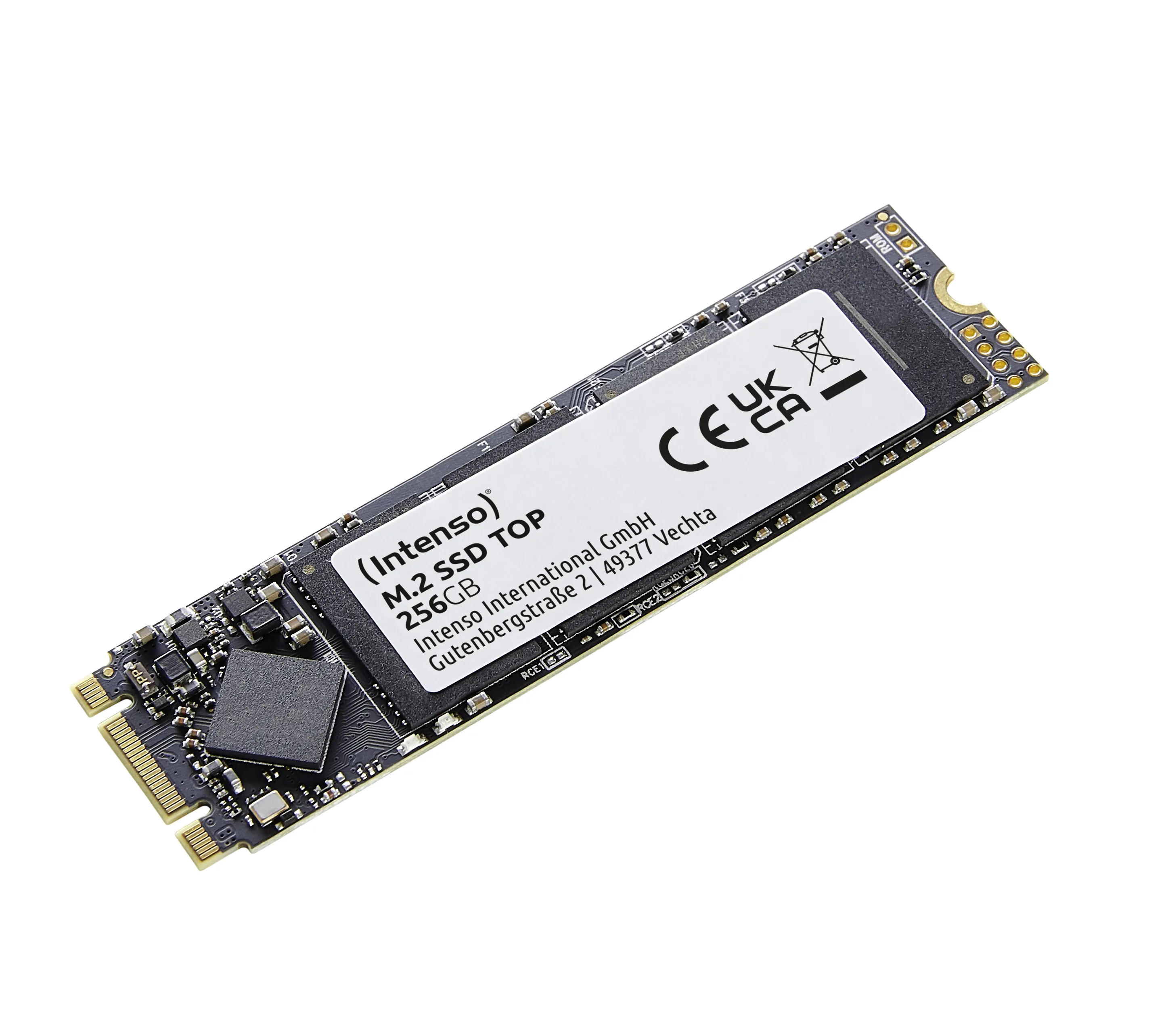 Intenso Top 256 Gt, SATA III, M.2 -SSD-levy