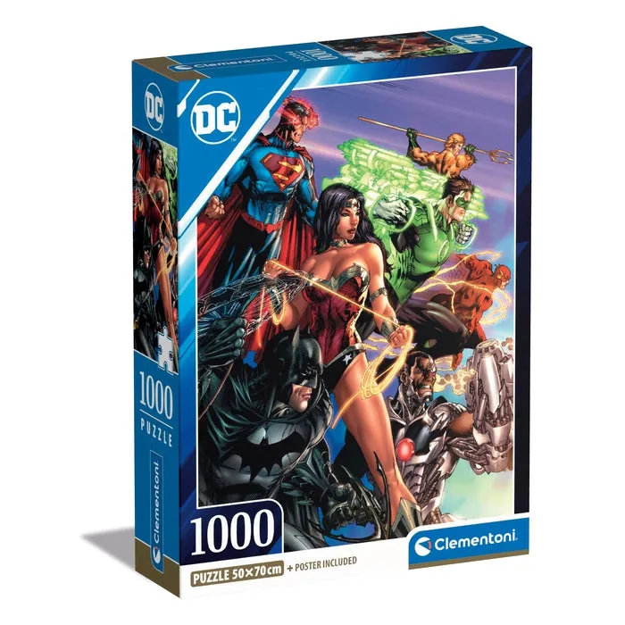 Clementoni High Quality Collection DC Comics - pussel, 1000 bitar