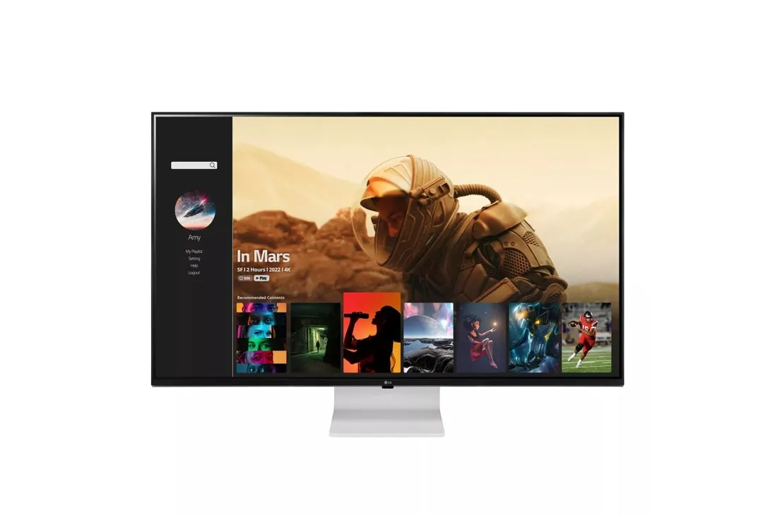 LG 42.5&quot; 43SQ700S-W 4K UHD, IPS - monitor