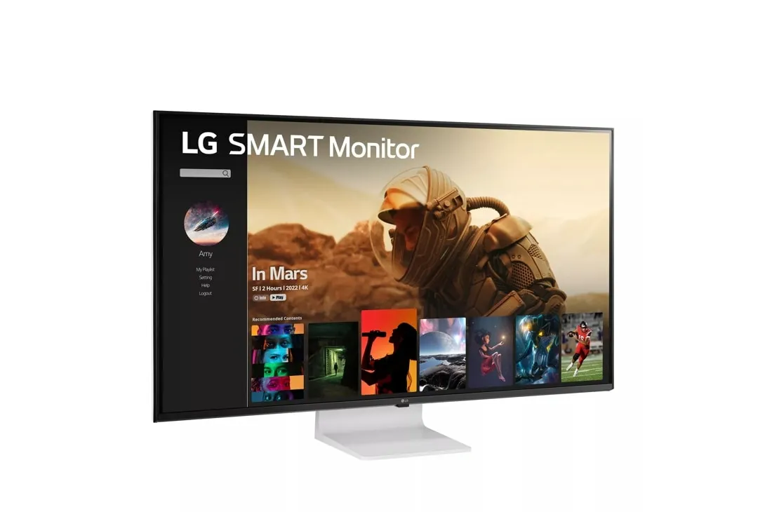 LG 42.5&quot; 43SQ700S-W 4K UHD, IPS - monitor