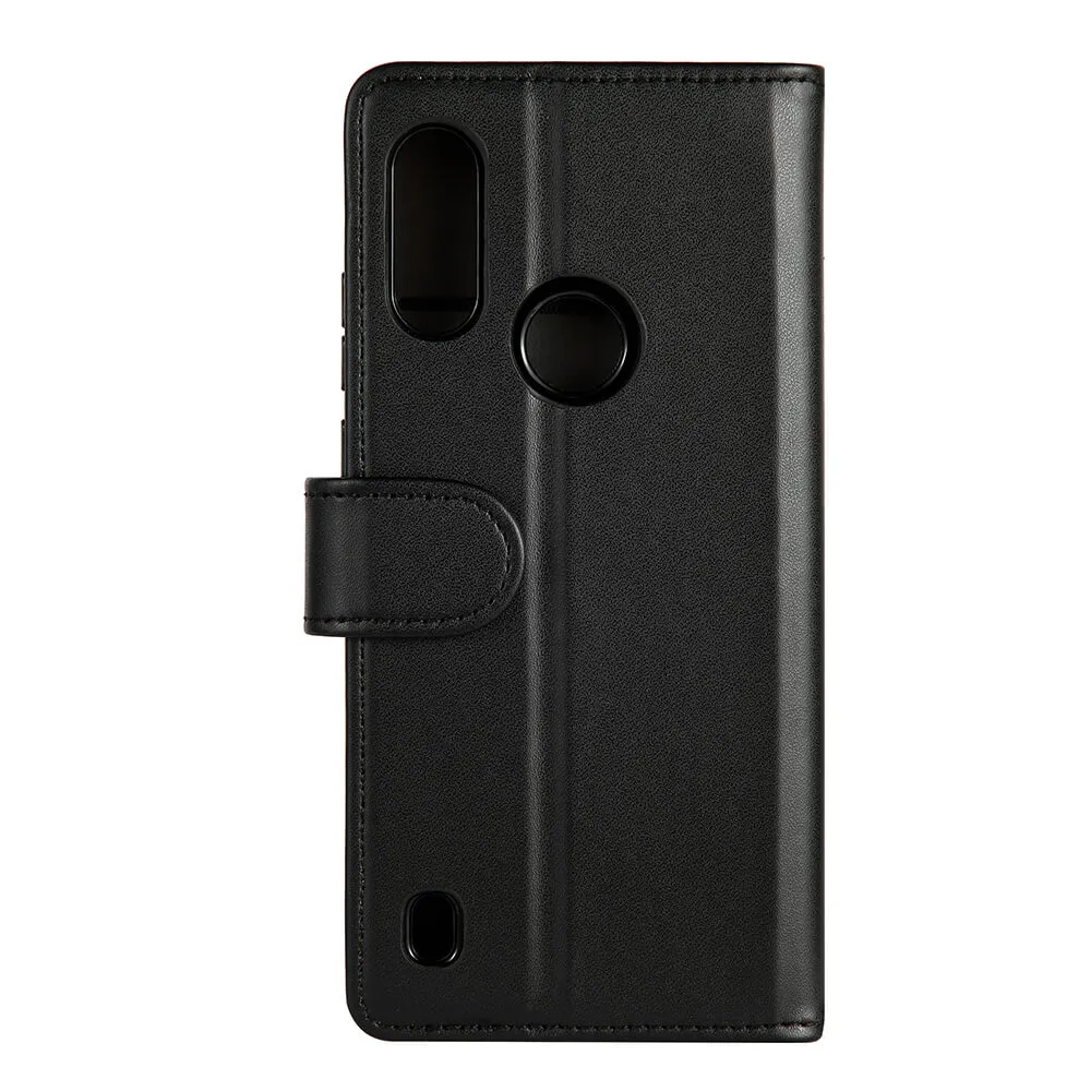GEAR Wallet, Moto E6 - Wallet Case, Black