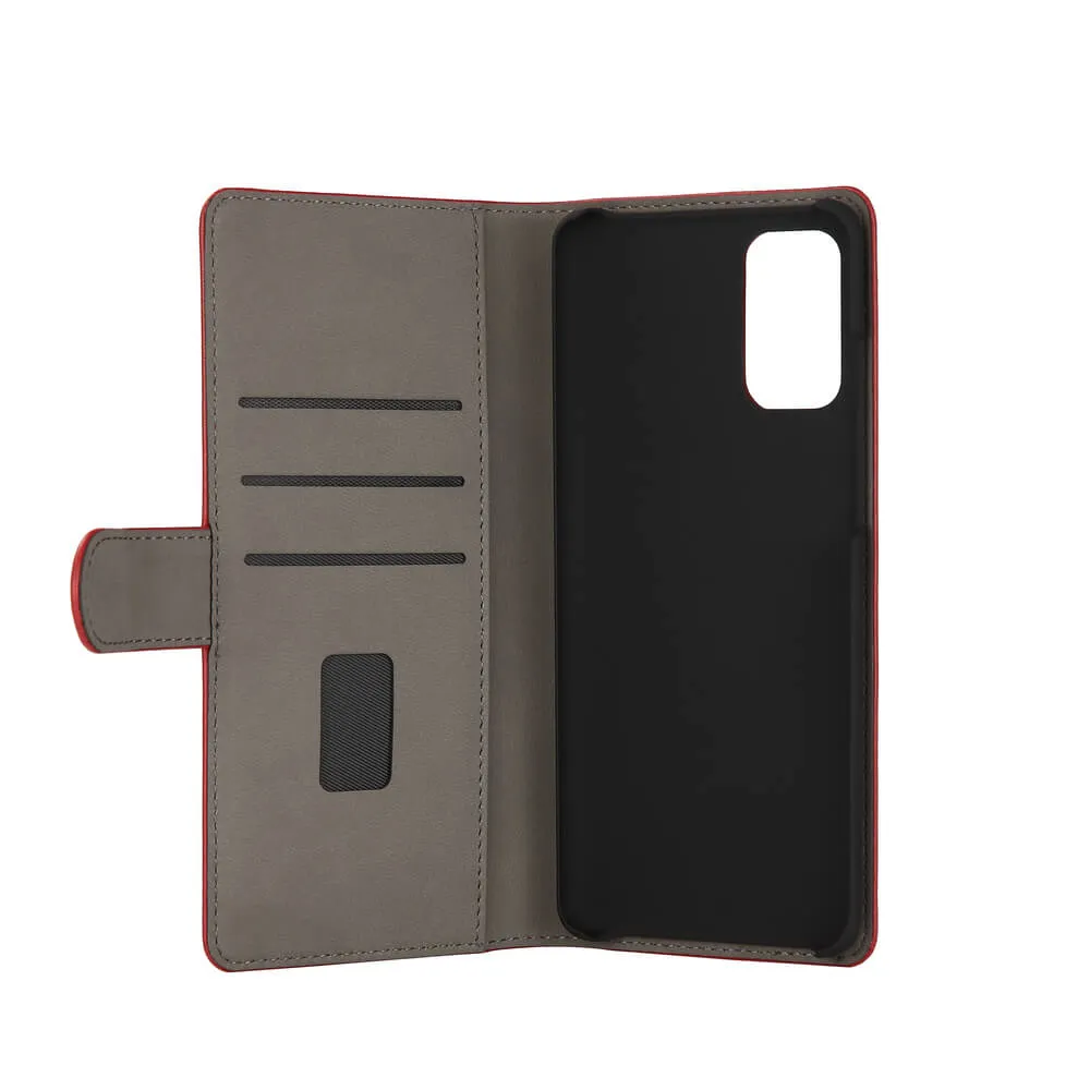 GEAR Wallet, Galaxy S20 Plus - pl&aring;nboksfodral, R&ouml;d