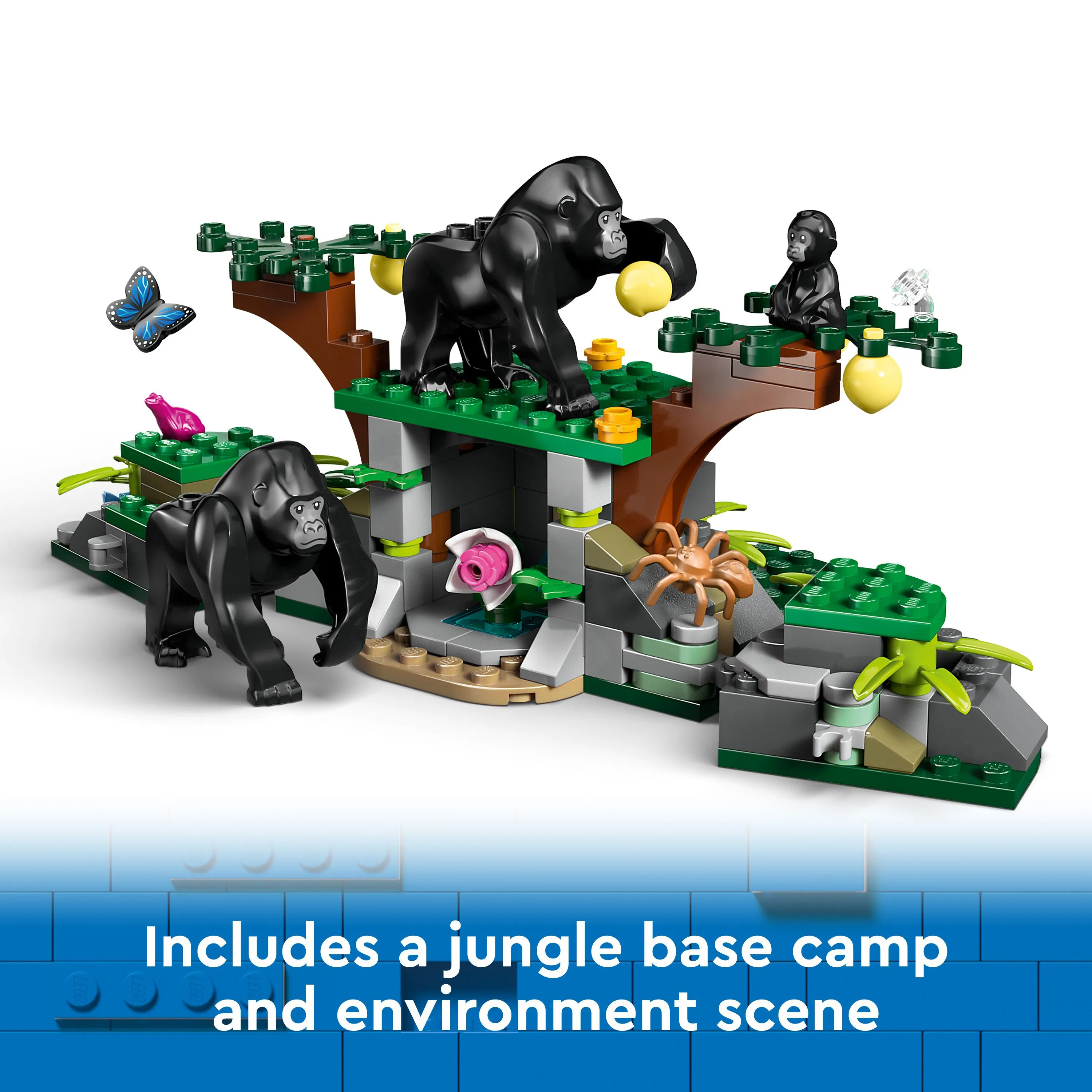 LEGO City Jungle Explorer Helicopter at Base Camp 60437