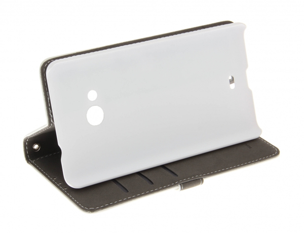 Insmat, Exclusive Flip Case, Lumia 535, valkoinen