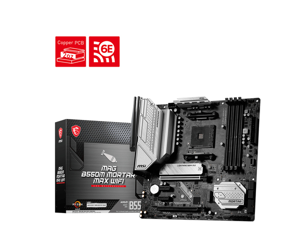 MSI MAG B550M MORTAR MAX WIFI mATX - motherboard