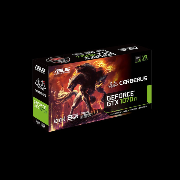 Asus GeForce GTX 1070 Ti Cerberus Advanced 8GB - Graphics card