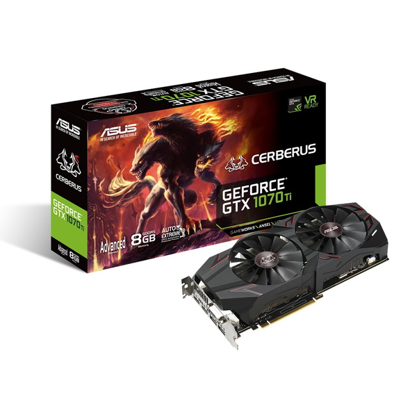 Asus GeForce GTX 1070 Ti Cerberus Advanced 8GB - Graphics card