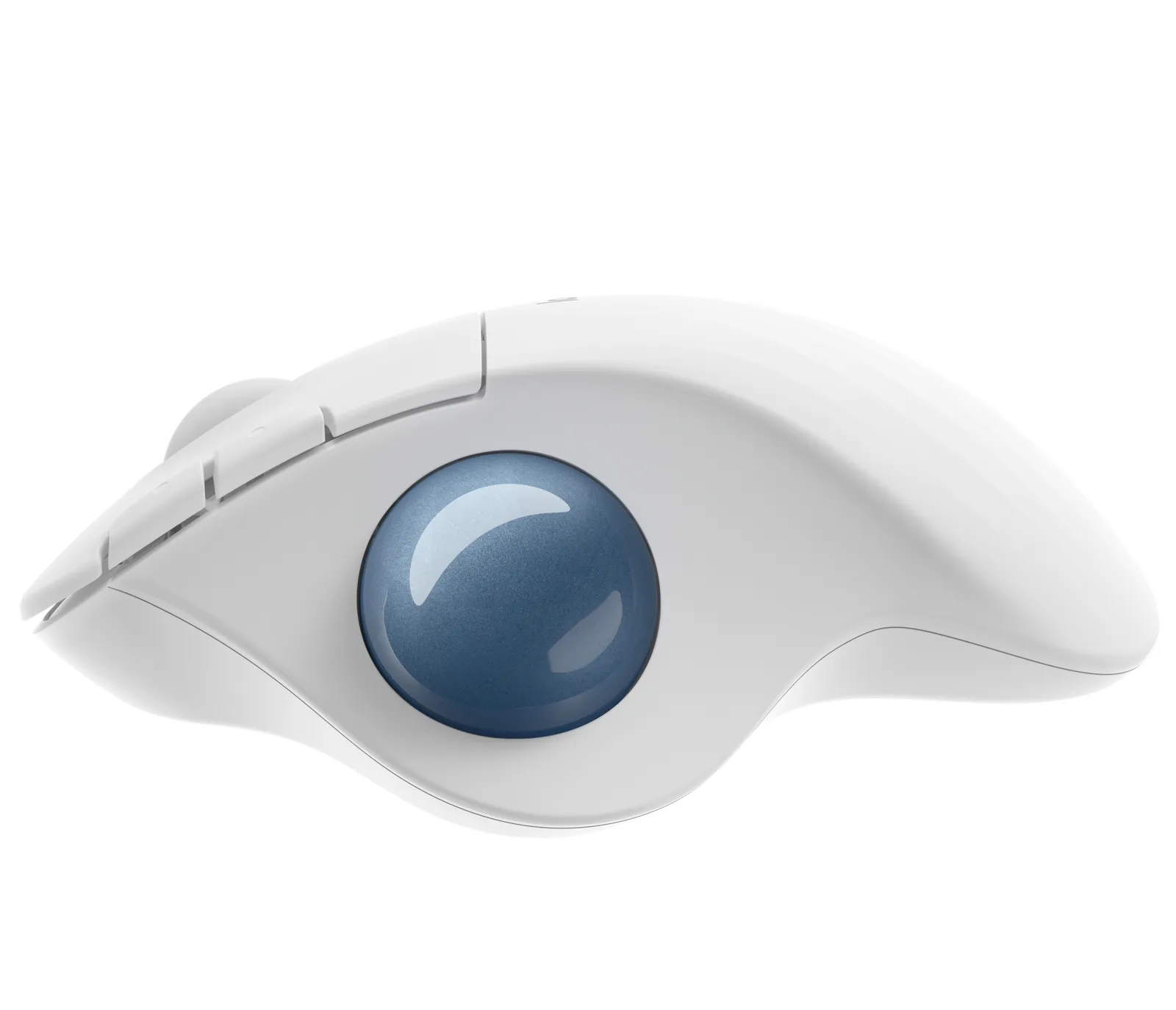 Logitech ERGO M575 -langaton ergonominen trackball-hiiri, valkoinen