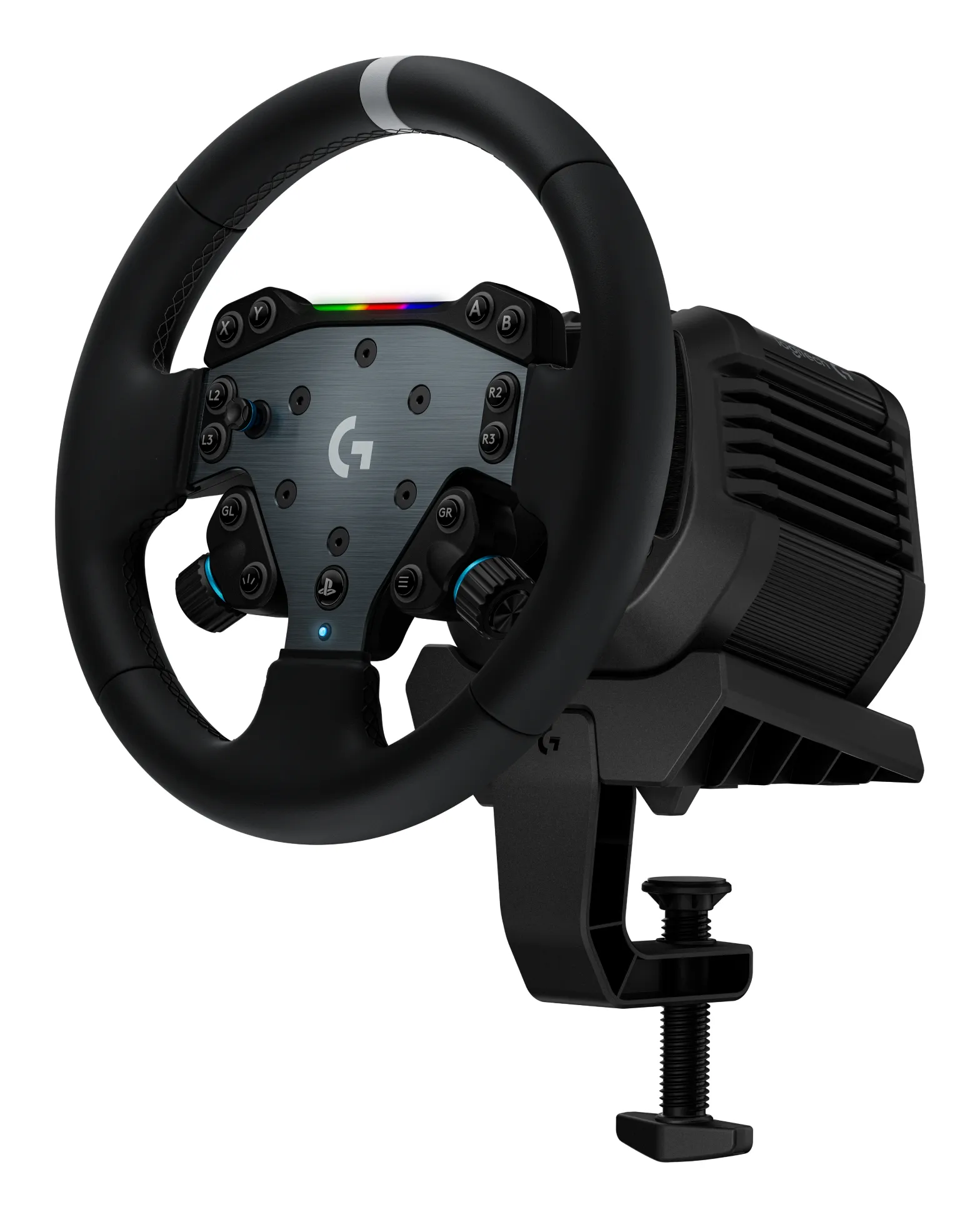 Logitech G RS50 System Direct Drive -rattij&auml;rjestelm&auml; (8 N&middot;m) - PC, PlayStation 4 & PlayStation 5 - Musta