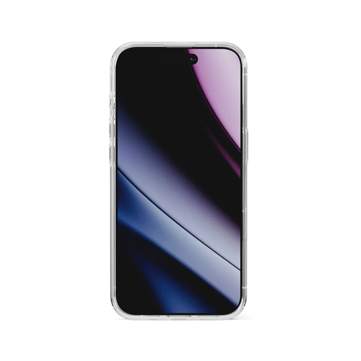 Epico Hero Mag+ Case iPhone 17 Pro Max Qi2  &  MagSafe Compatible, Transparent