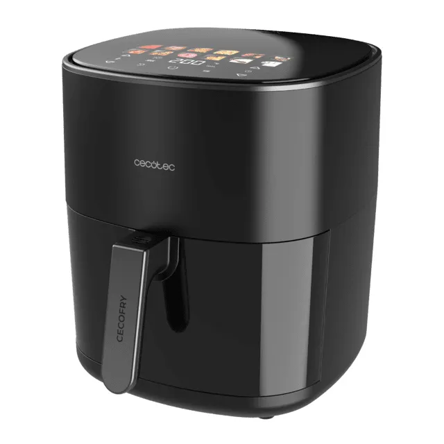 Cecotec Cecofry & Grill Duoheat 6500, 6,5 l, 2200 W, airfryer, musta