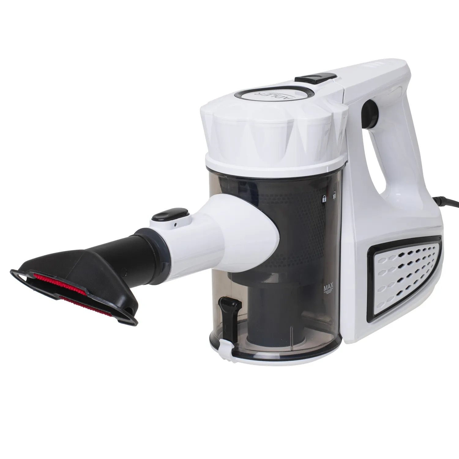 Adler AD 7036W - handdammsugare 1.5 L 800 W p&aring;sl&ouml;s, vit