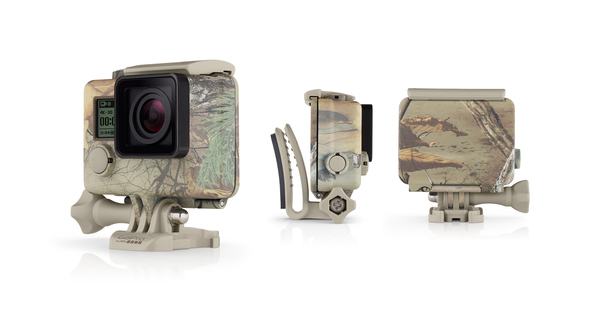 GoPro Camo Housing + QuickClip Realtree Xtra&reg; HERO4/3+/3