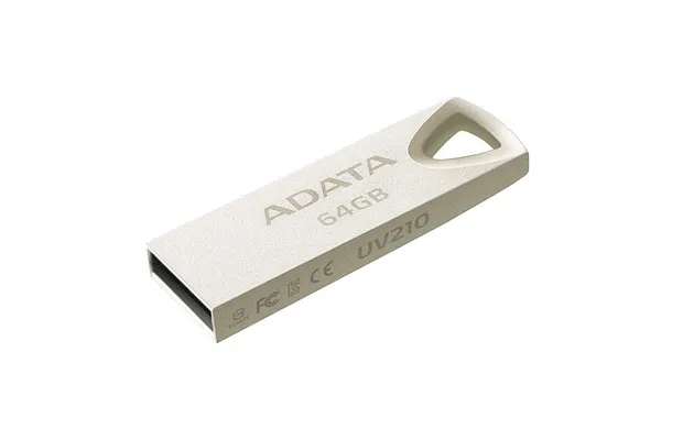 A-DATA AUV210-64G-RGD USB 2.0 64 GB USB-minne, beige