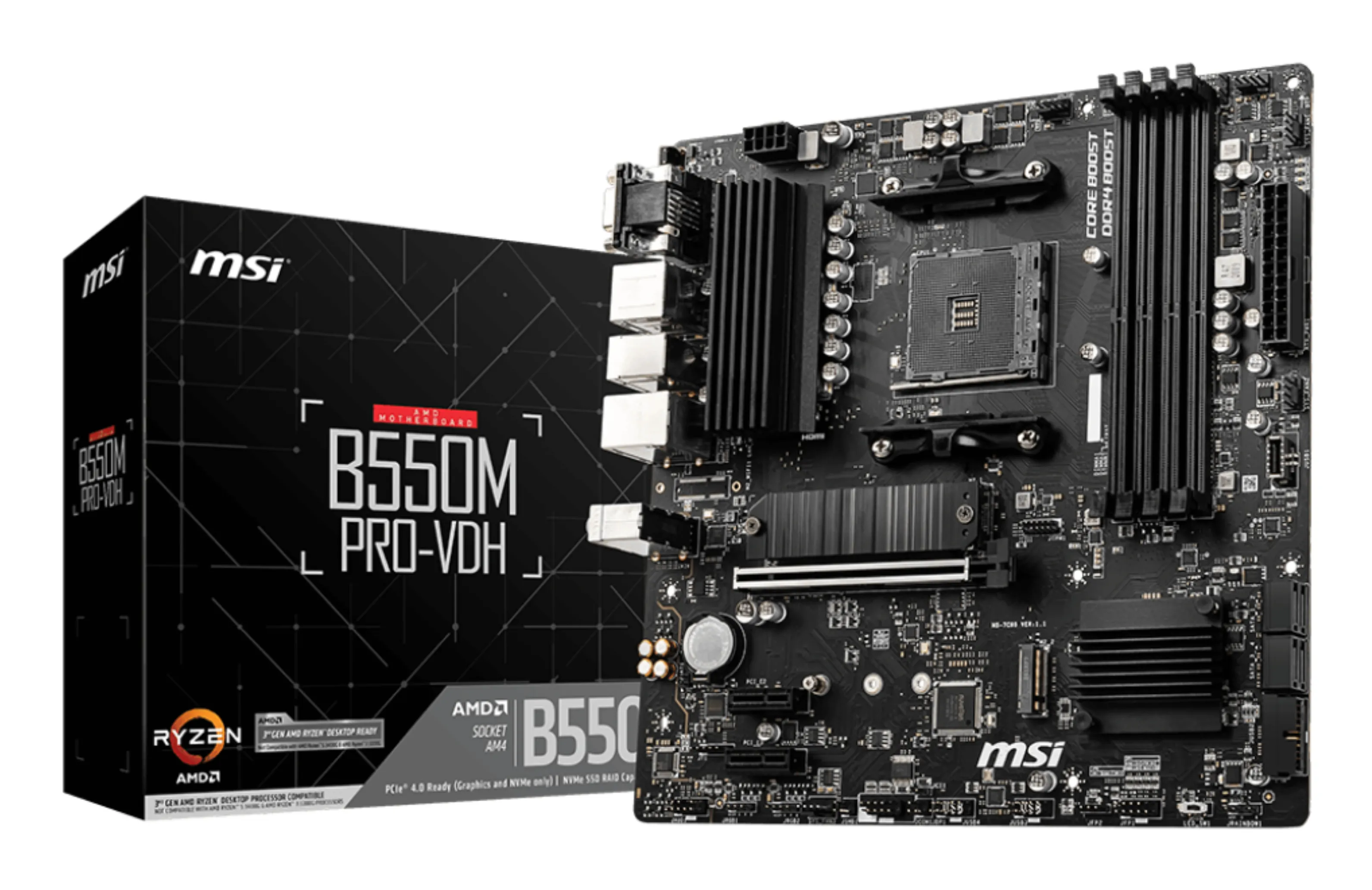 MSI B550M PRO-VDH mATX - motherboard