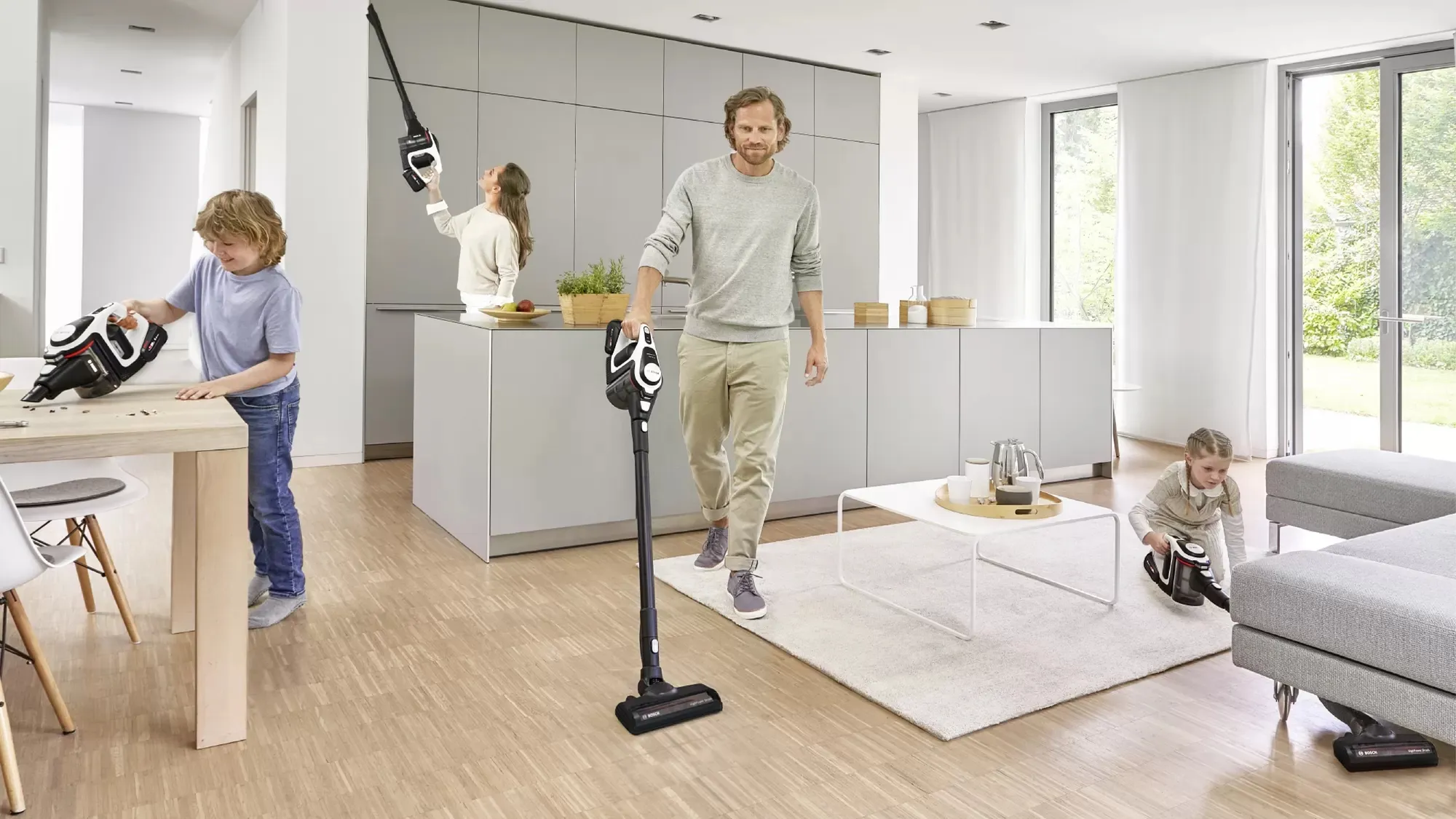 Bosch Unlimited Gen2 BSS825ALL - Stick Vacuum Cleaner, black/white