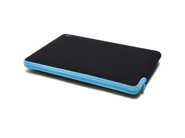 C6 Zip Sleeve for MacBook Air/Pro 13,3&quot; Black / Neon Blue