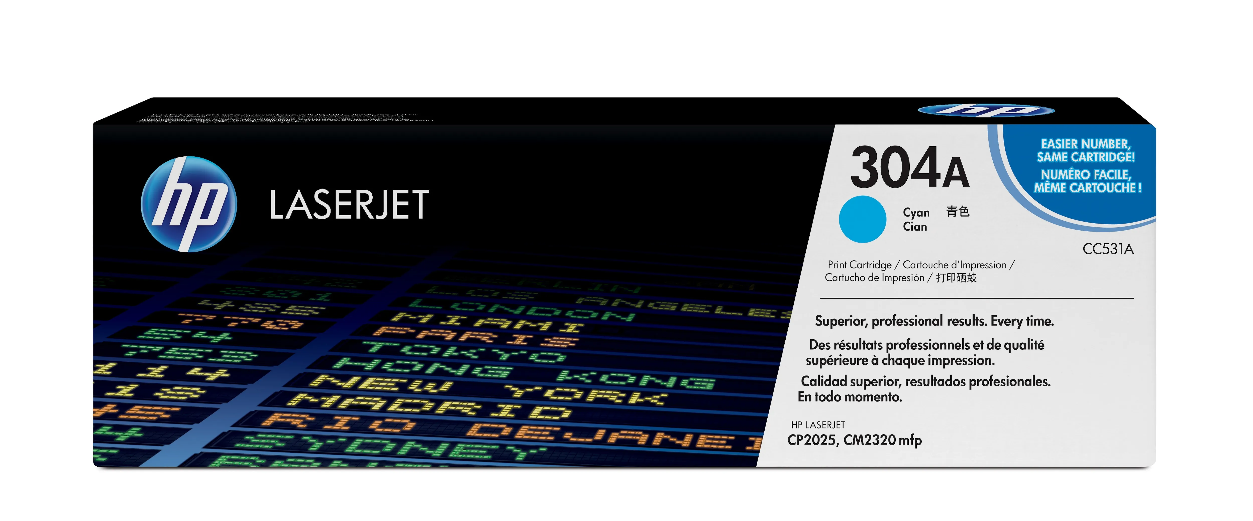HP 304A toner cartridge, Cyan