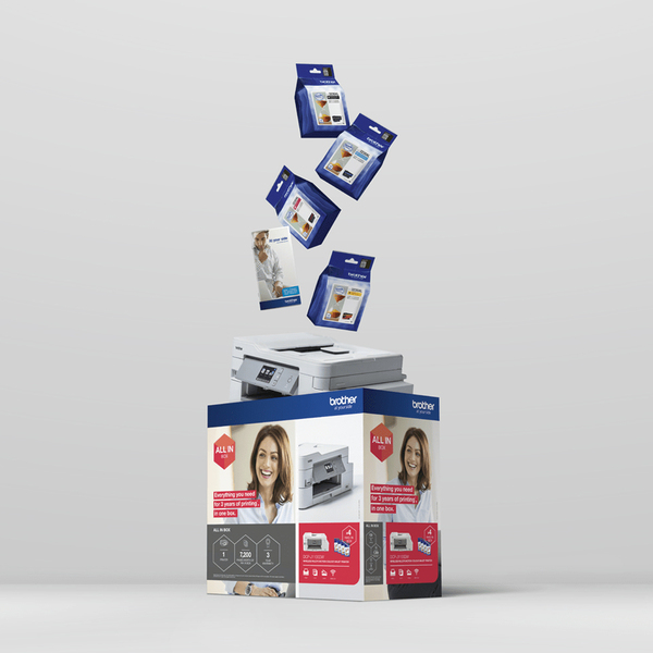 Brother DCP-J1100DW Duplex, Wi-Fi, A4 - colour Inkjet printer