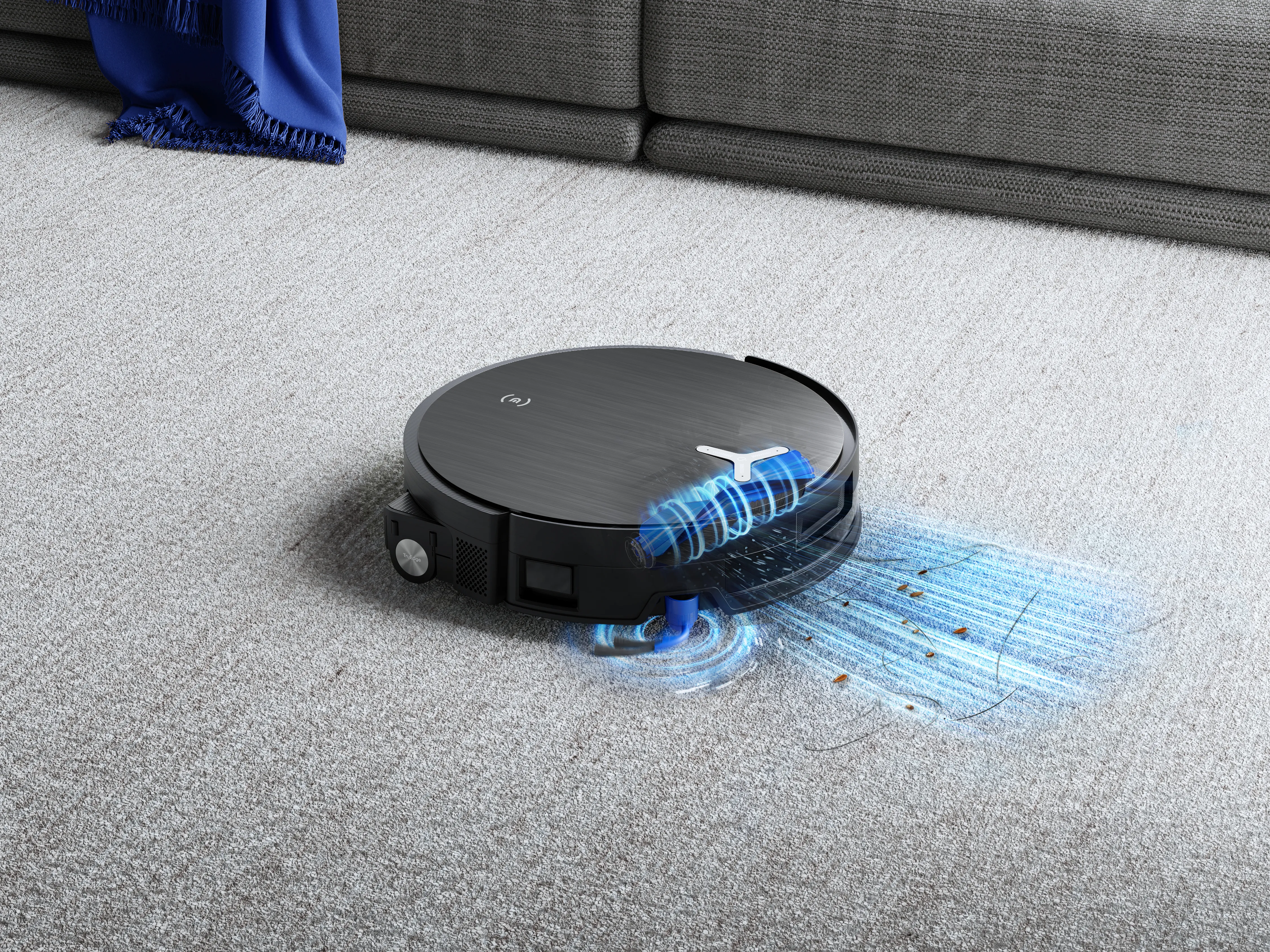 ECOVACS DEEBOT X11 PRO OMNI - robotdammsugare, svart