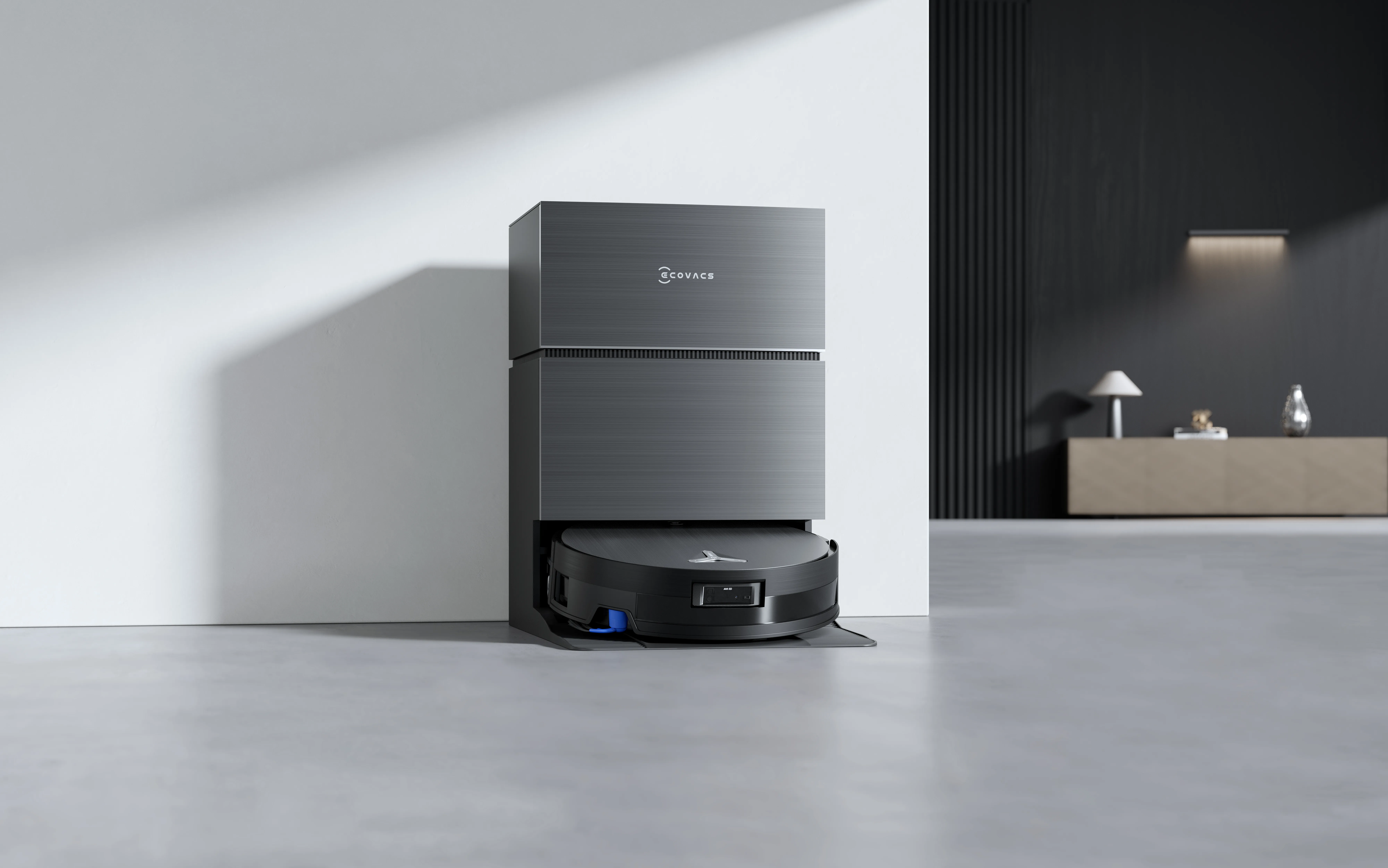 ECOVACS DEEBOT X11 PRO OMNI - robotdammsugare, svart