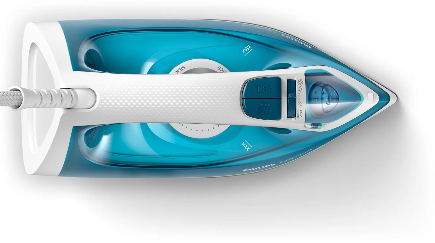 Philips EasySpeed -H&ouml;yrysilitysrauta, Sininen, Valkoinen