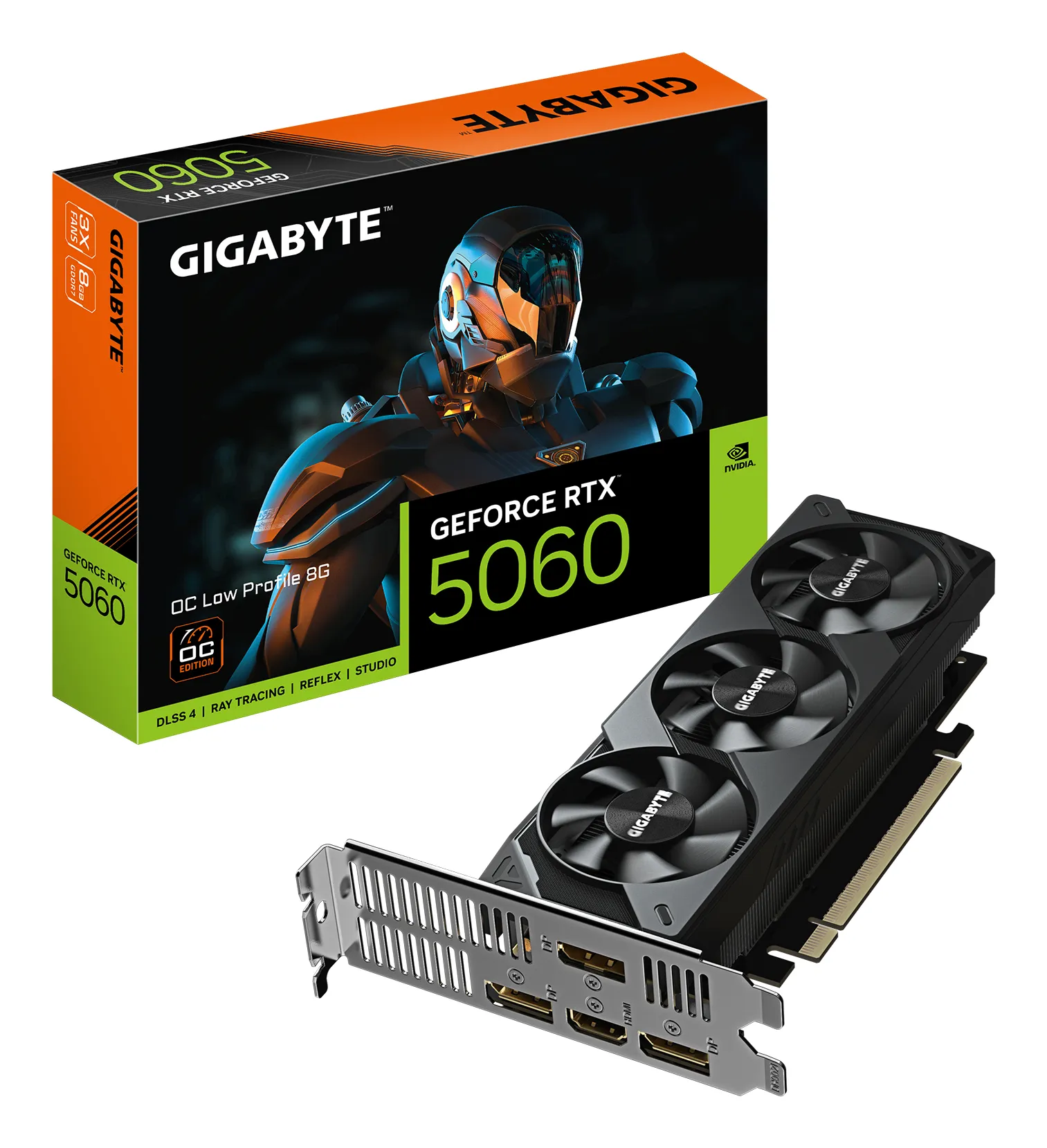 Gigabyte GeForce RTX 5060 OC Low Profile 8G - graphics card