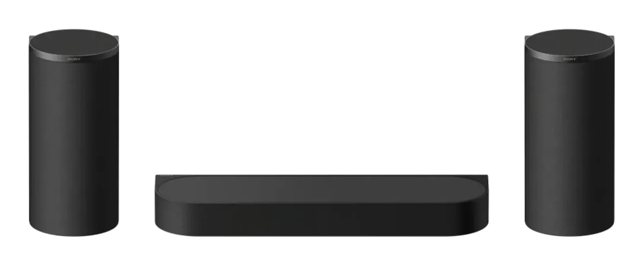 Sony BRAVIA Theatre Trio HT-A8, 3.0.2 Dolby Atmos, IMAX Enhanced Soundbar system, with wireless subwoofer, Black