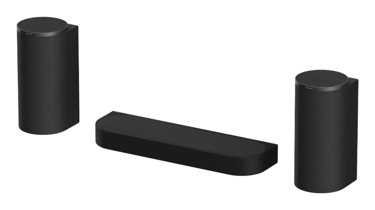 Sony BRAVIA Theatre Trio HT-A8, 3.0.2 Dolby Atmos, IMAX Enhanced Soundbar system, with wireless subwoofer, Black