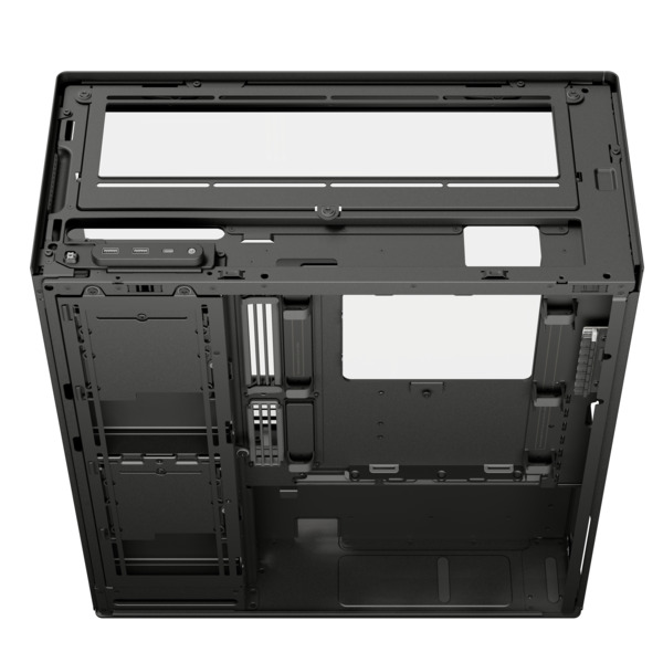 HAVN HS 360 Midi-Tower Case with window, Black