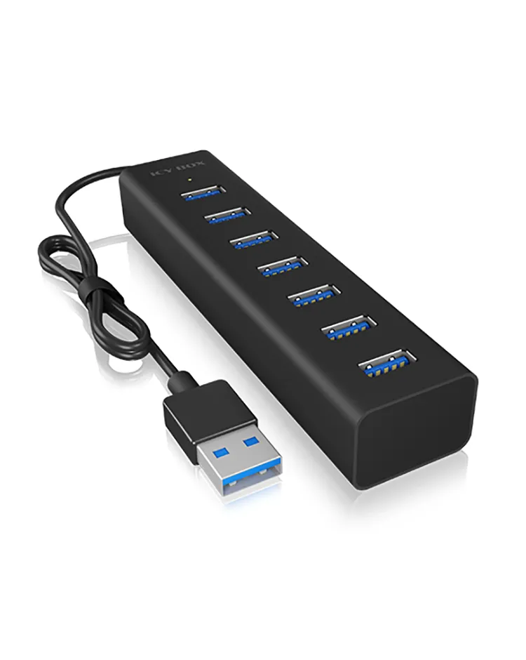 ICY BOX 7-port USB 3.0 hub