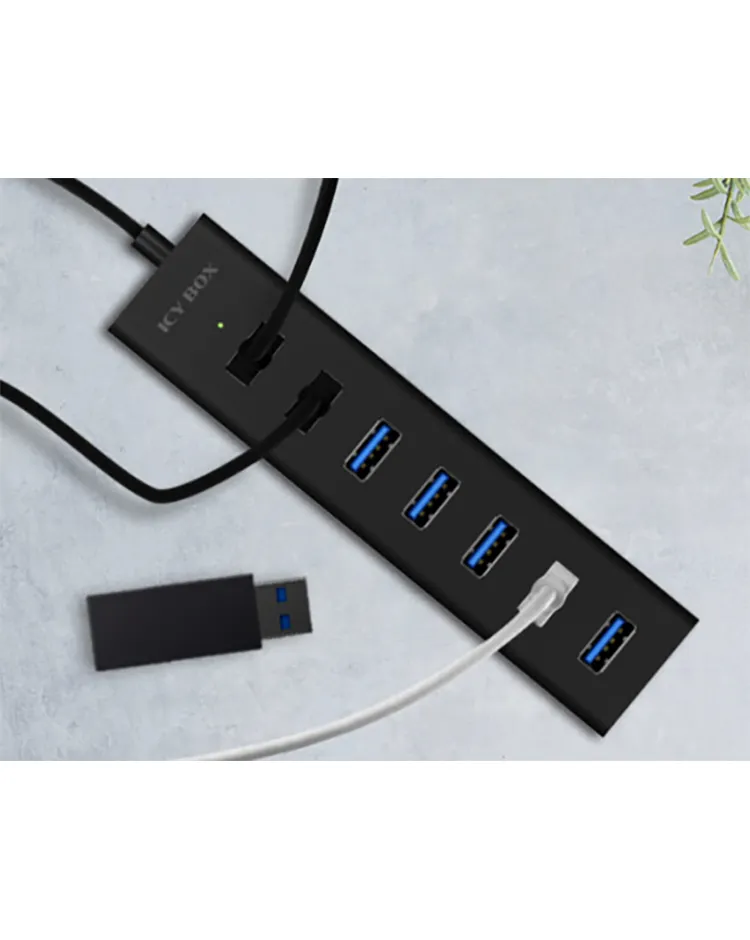 ICY BOX 7-port USB 3.0 hub