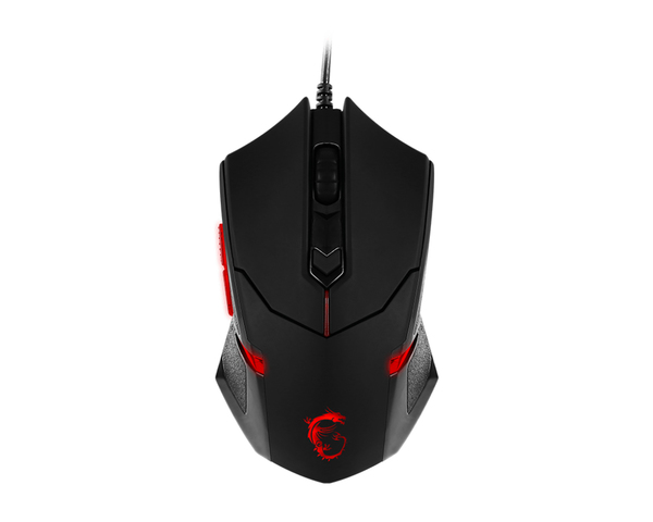 MSI Interceptor DS B1 - gaming mouse, Black/Red