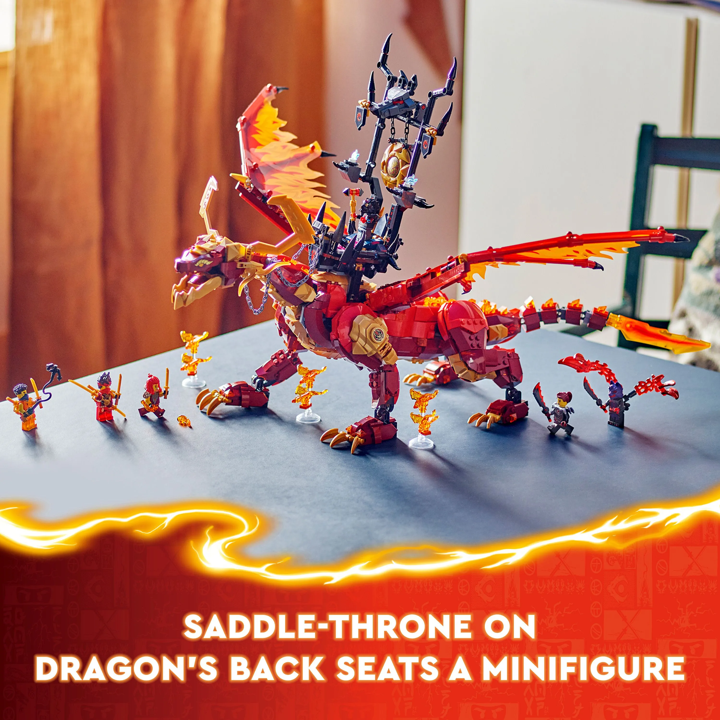 LEGO NINJAGO Kai's Fire Dragon 71822