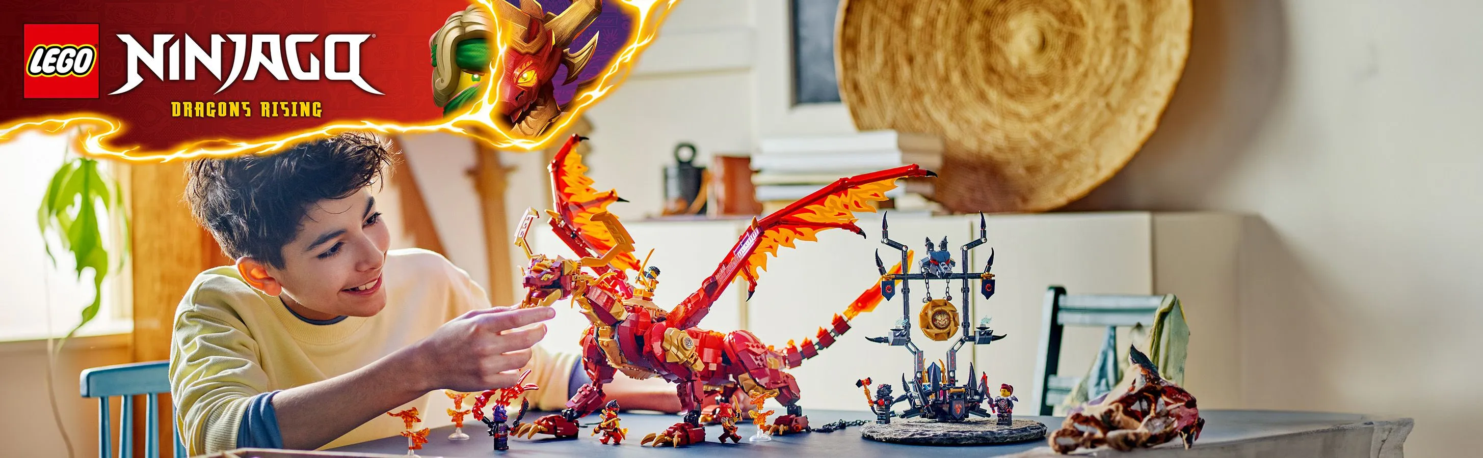 LEGO NINJAGO Kai's Fire Dragon 71822