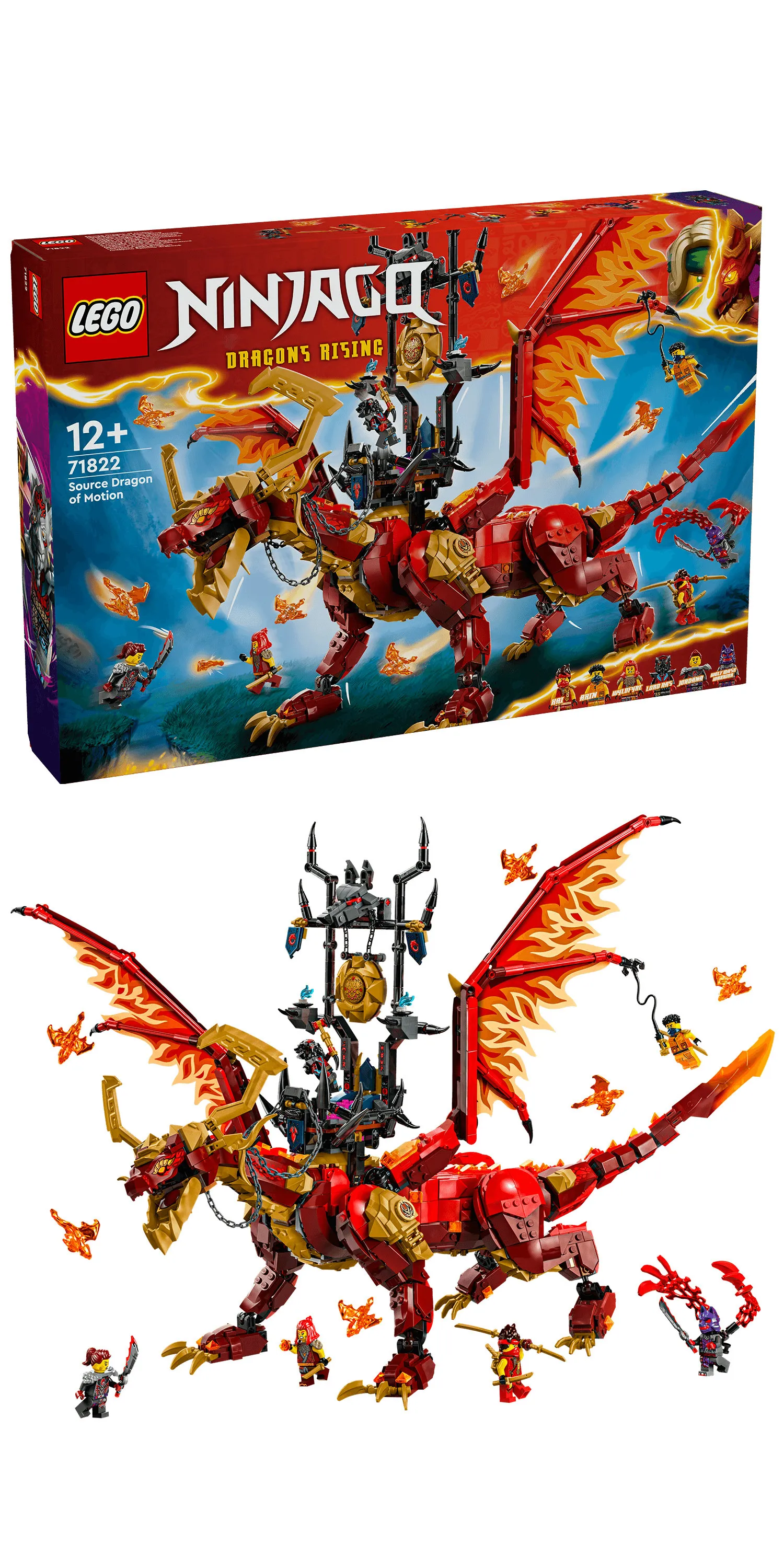 LEGO NINJAGO Kai's Fire Dragon 71822