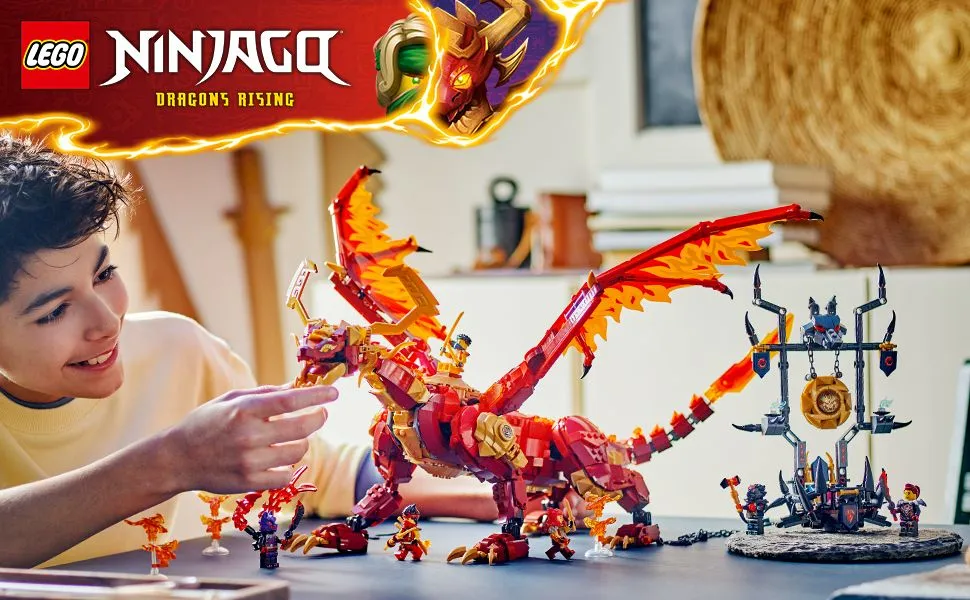 LEGO NINJAGO Kai's Fire Dragon 71822