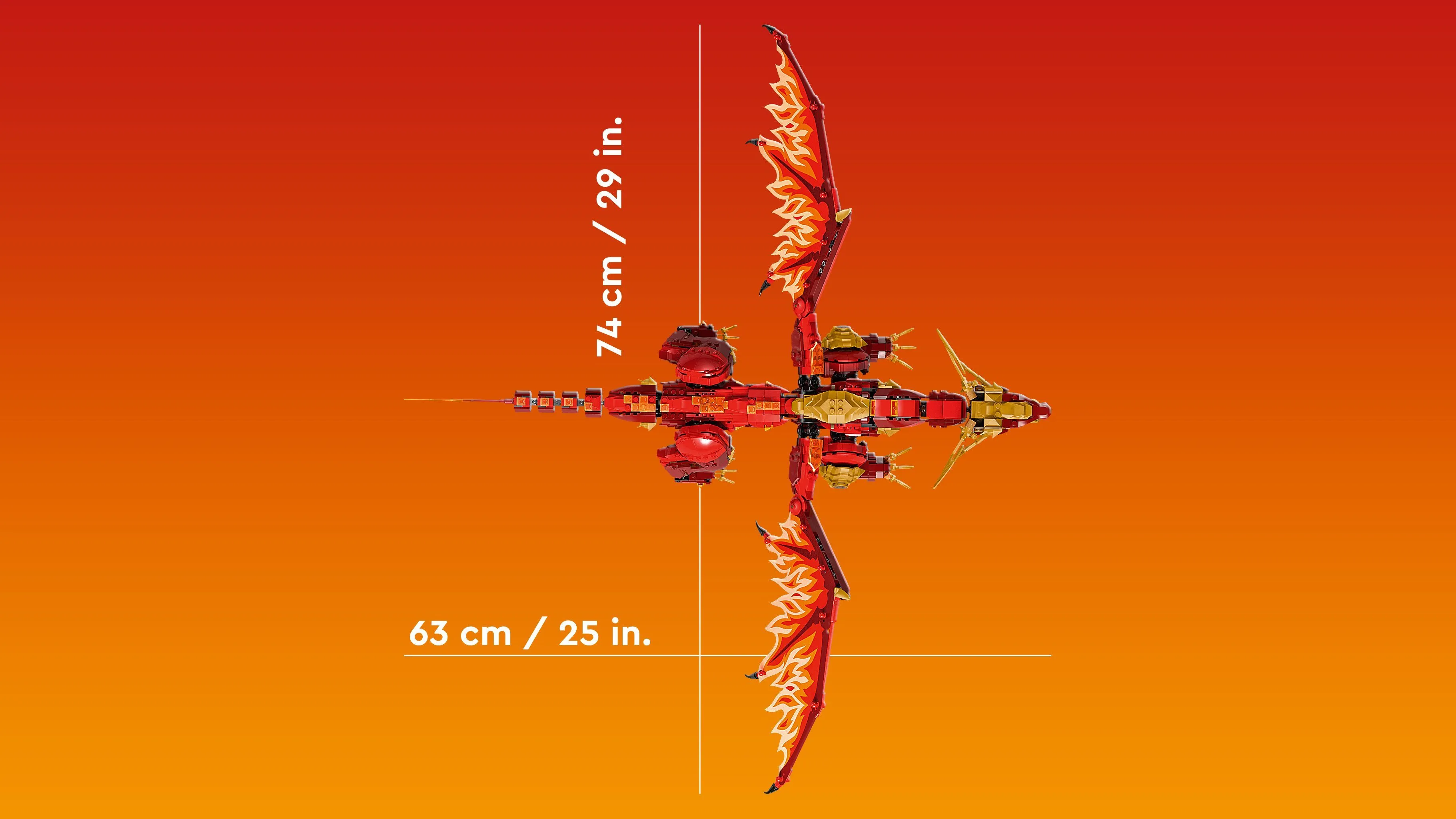 LEGO NINJAGO Kai's Fire Dragon 71822