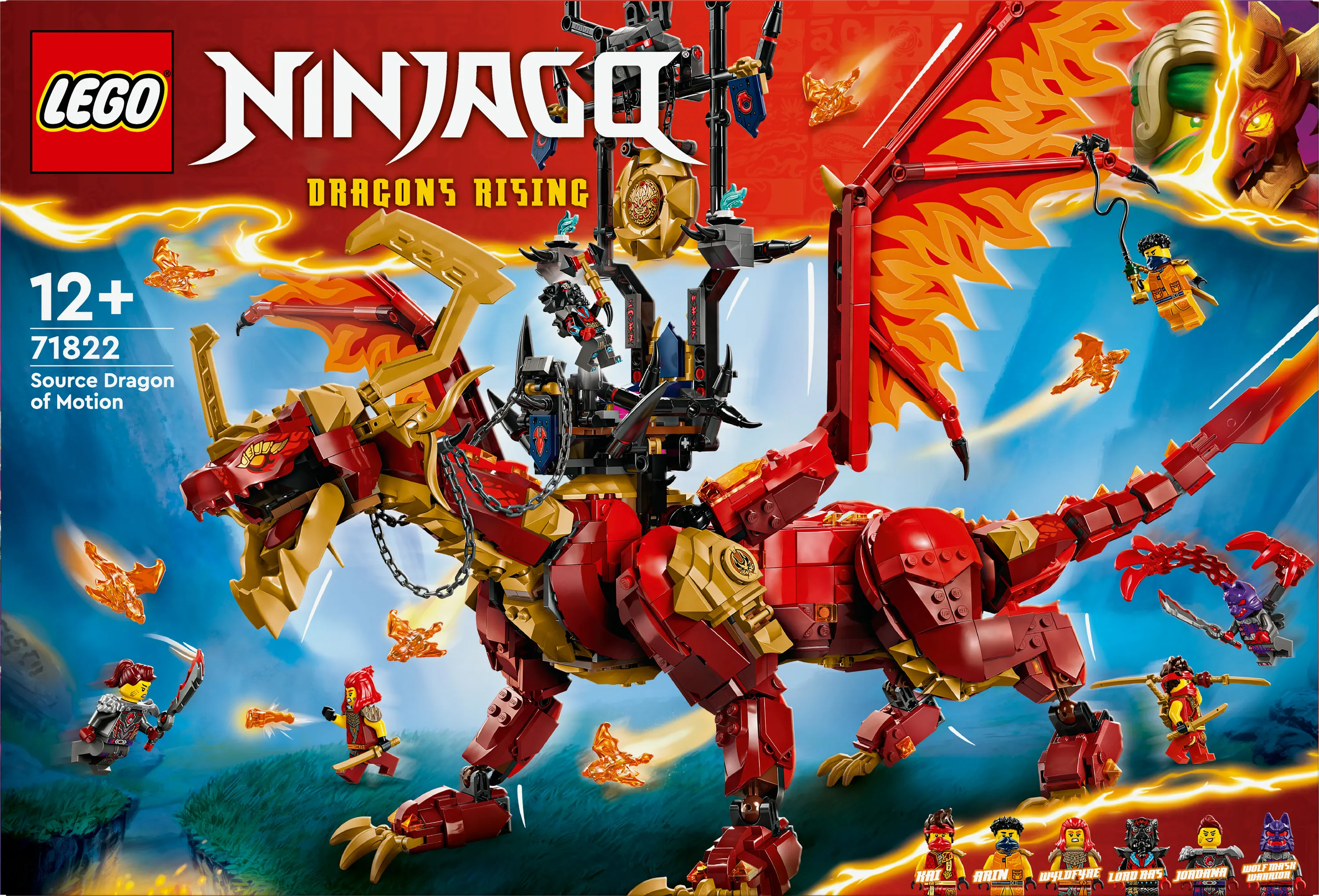LEGO NINJAGO Kai's Fire Dragon 71822