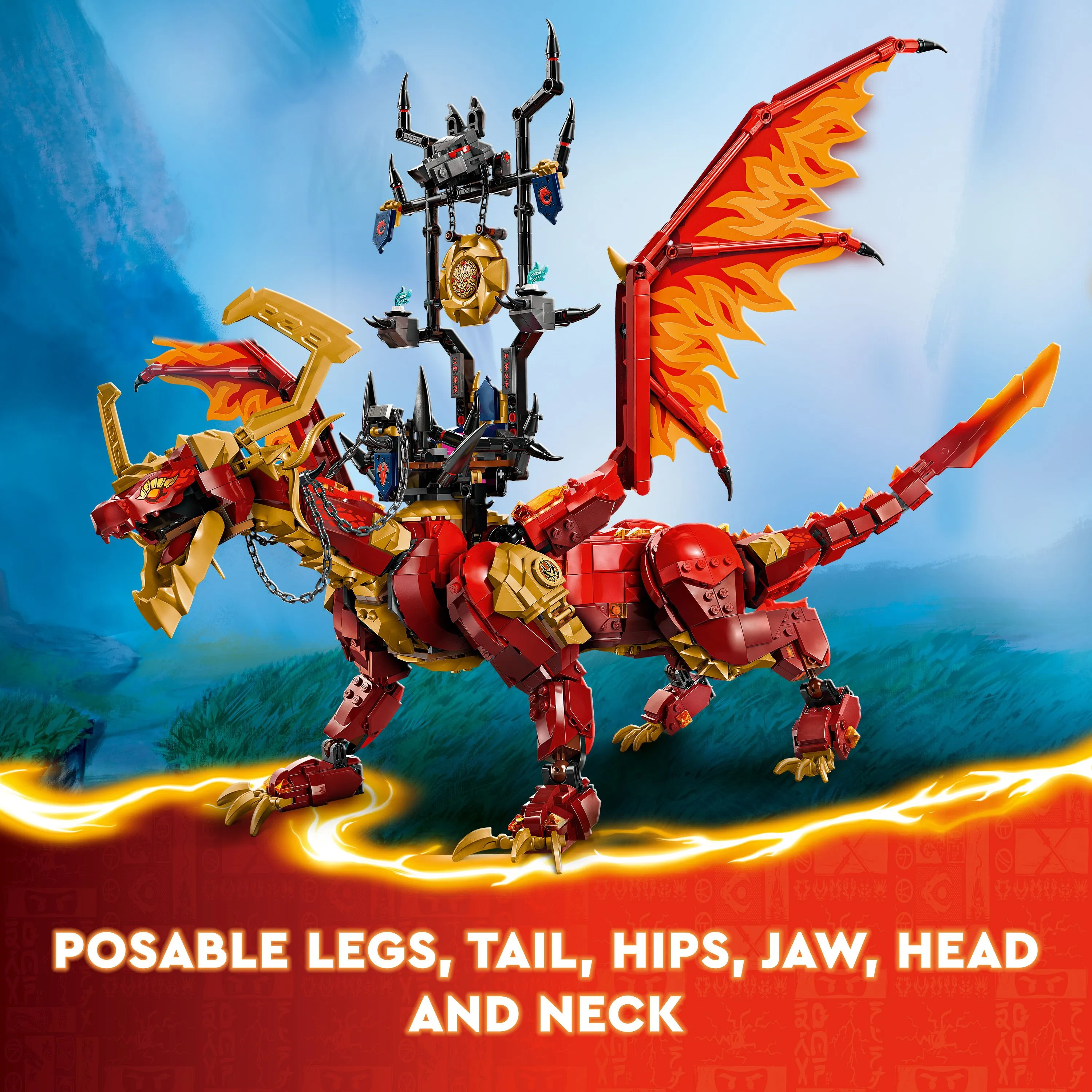 LEGO NINJAGO Kai's Fire Dragon 71822