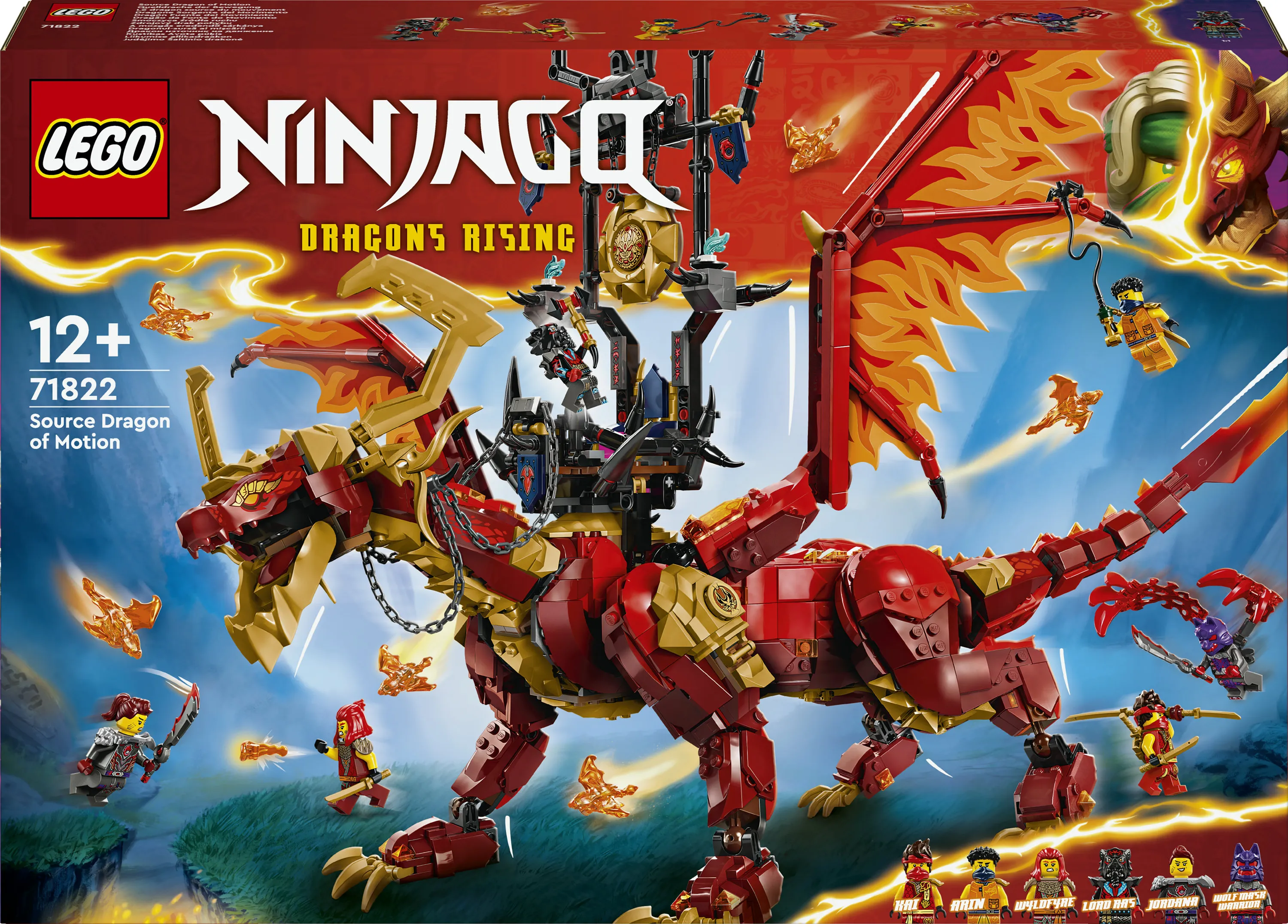 LEGO NINJAGO Kai's Fire Dragon 71822