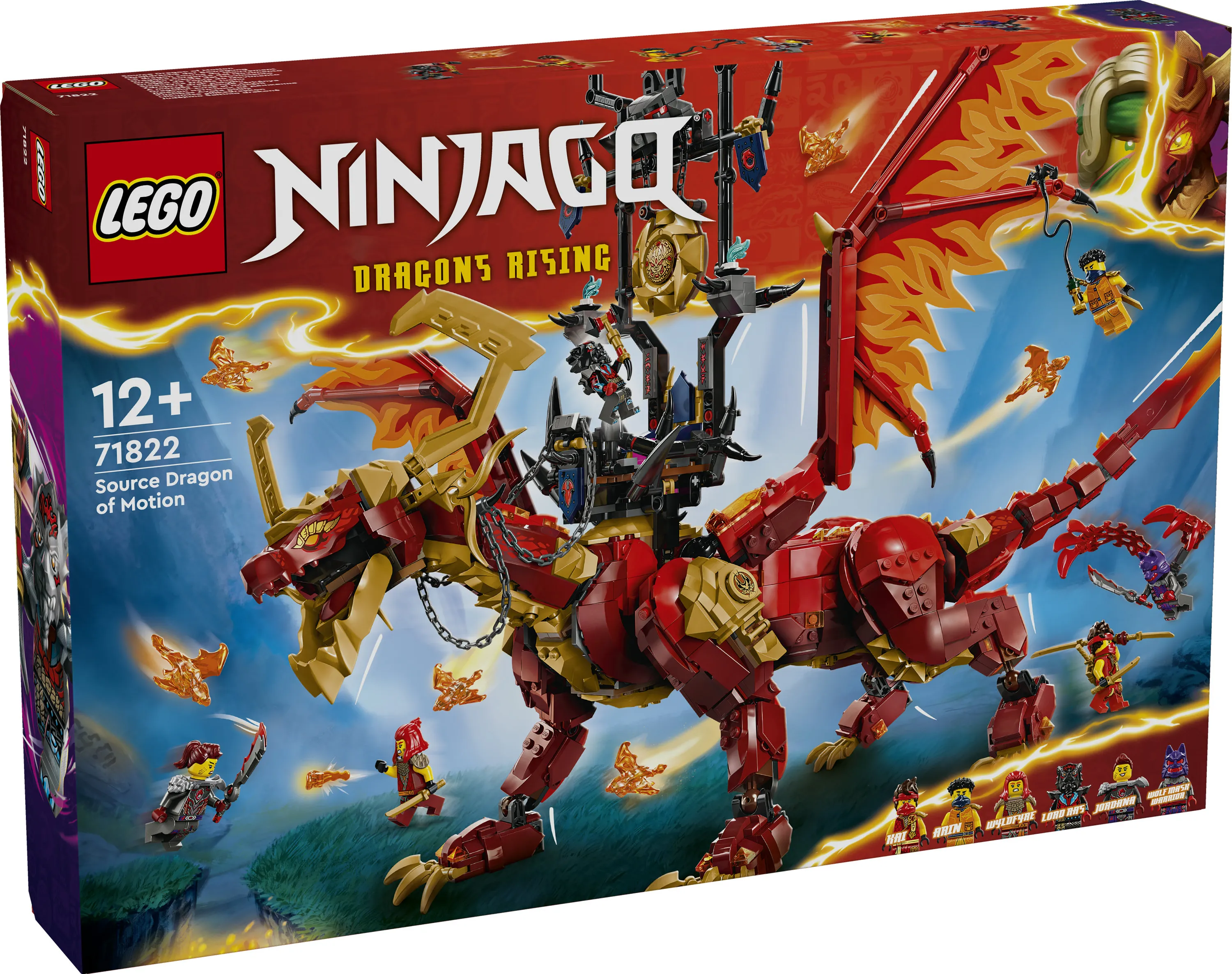 LEGO NINJAGO Kai's Fire Dragon 71822
