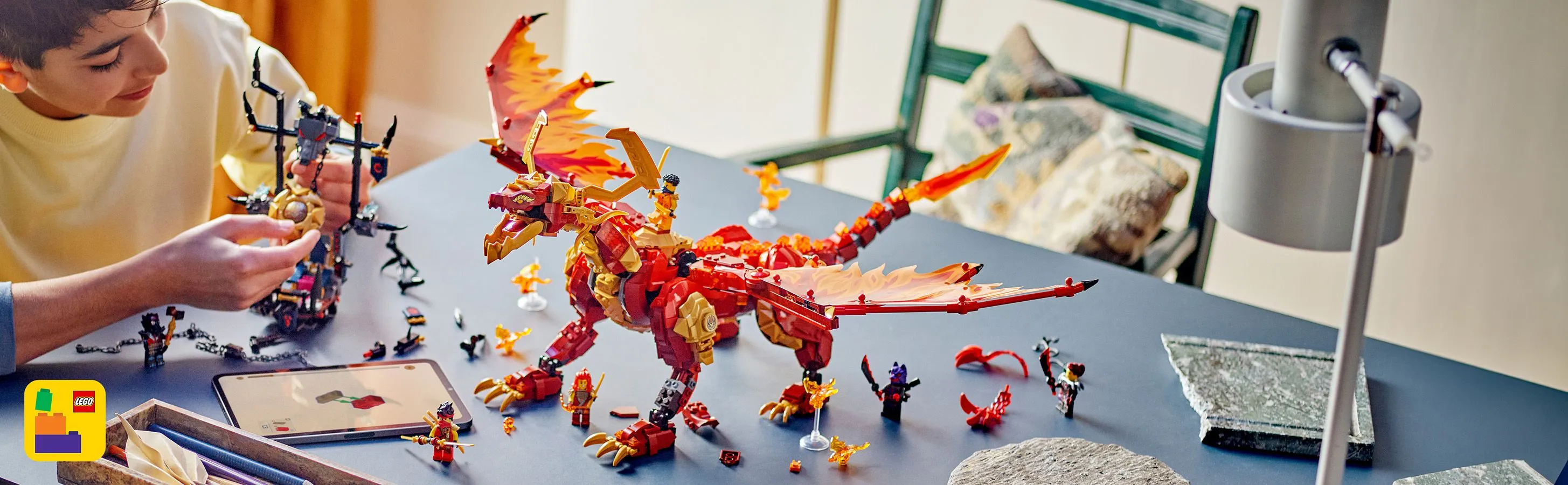 LEGO NINJAGO Kai's Fire Dragon 71822