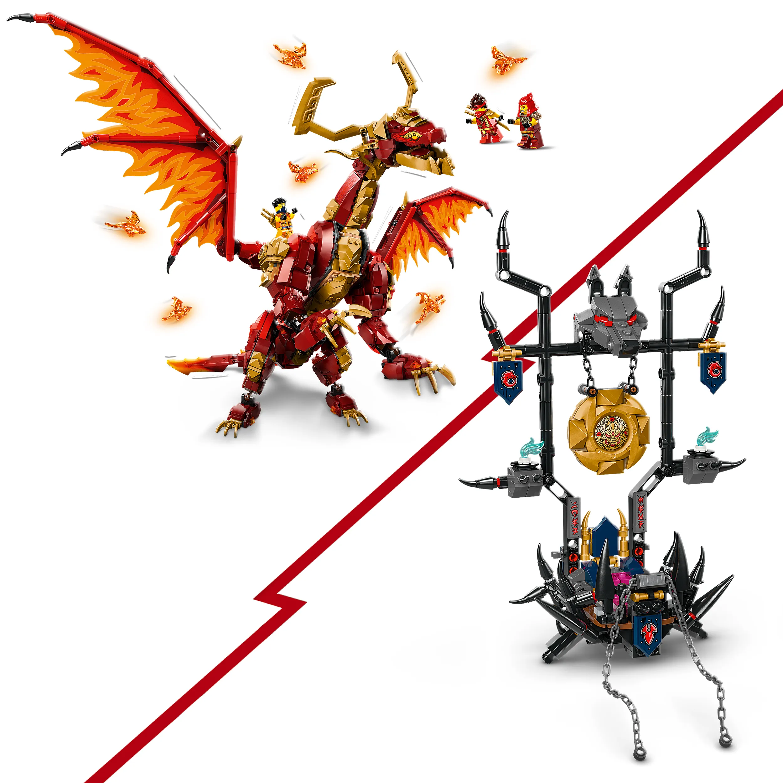 LEGO NINJAGO Kai's Fire Dragon 71822